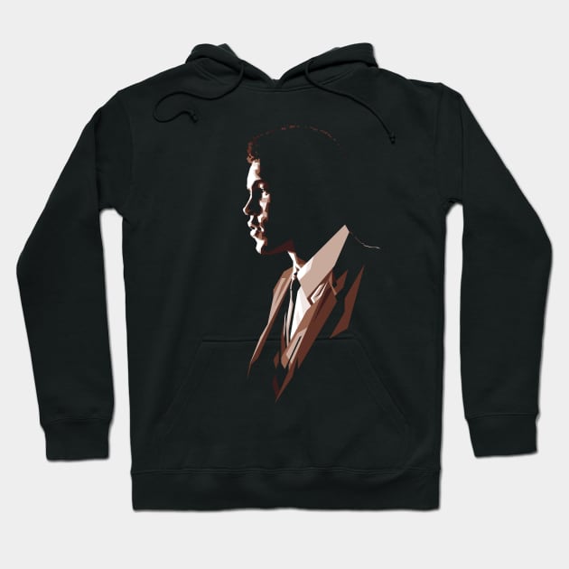 muhammad ali silhouette Hoodie by BAJAJU